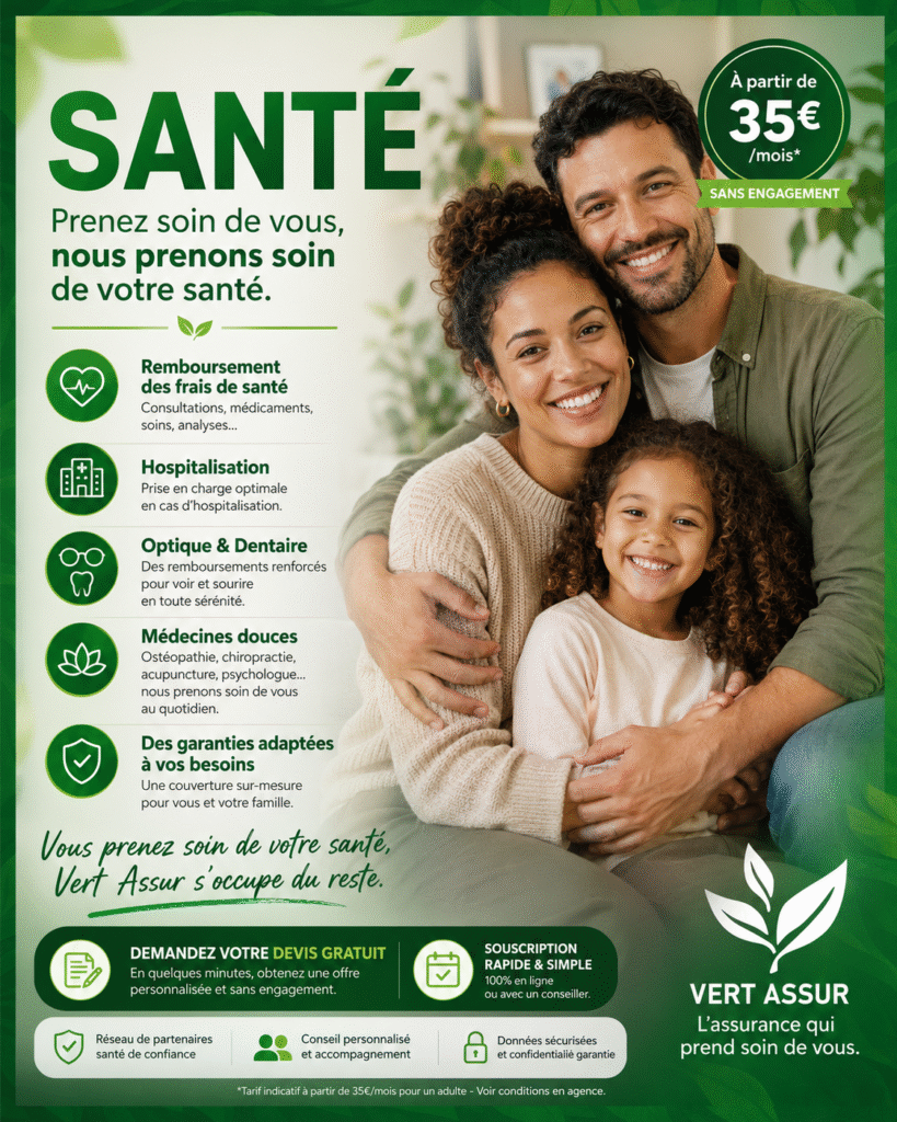 Vente d'assurance santé à Caen