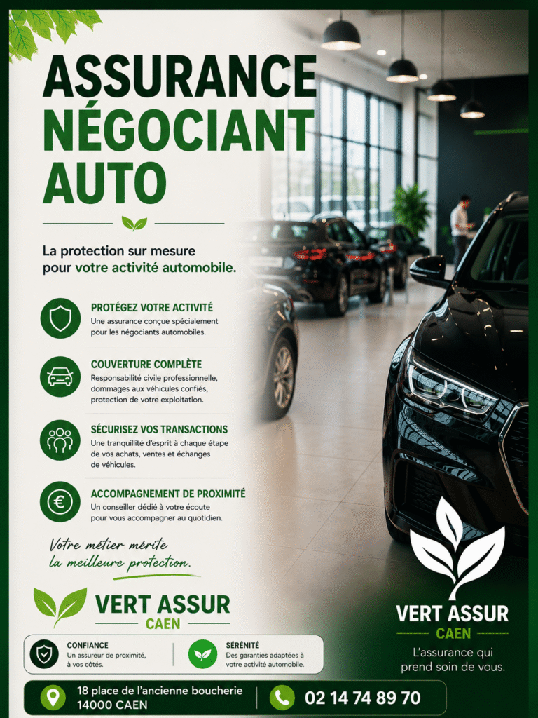 Assurance Négociant Auto à Caen